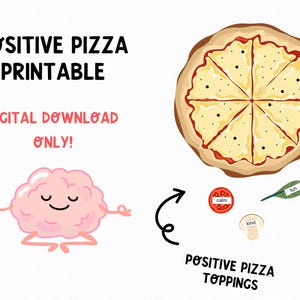 Positive printable pizza digital download only!