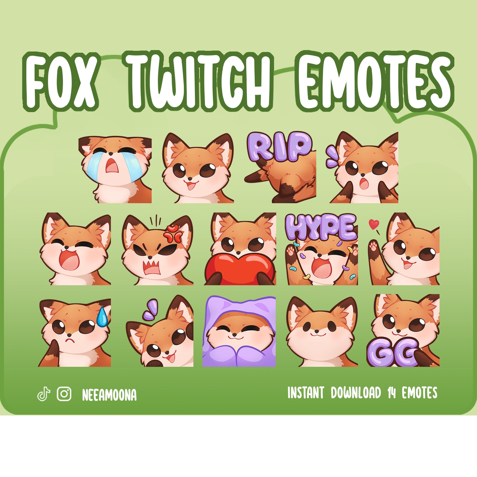 Twitch Emotes Twitch Sub Emotes Discord Emotes Text Emotes Etsy Uk