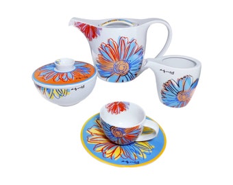 Servicio de café - Andy Warhol - Rosenthal Studio Line - 15 piezas -