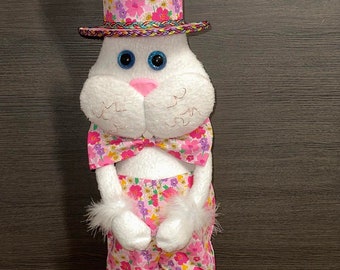 Whiskers & Twitch Easter Bunny Standing Wreath Attachment (whiskers)