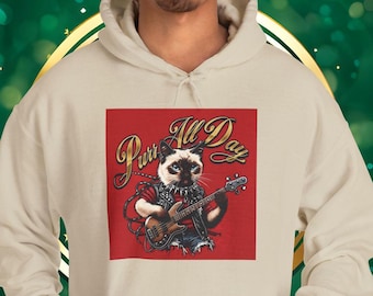 Siamesisk katt med huva: Spinnande hela dagen, kattälskare-present