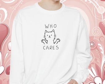 Rolig katttröja: Mental hälsa, abstrakt design