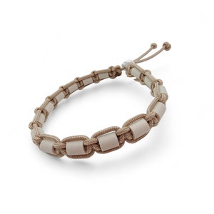 EM-Keramik Halsband Halsumfang individualisierbar I Farbe Beige Bild 2