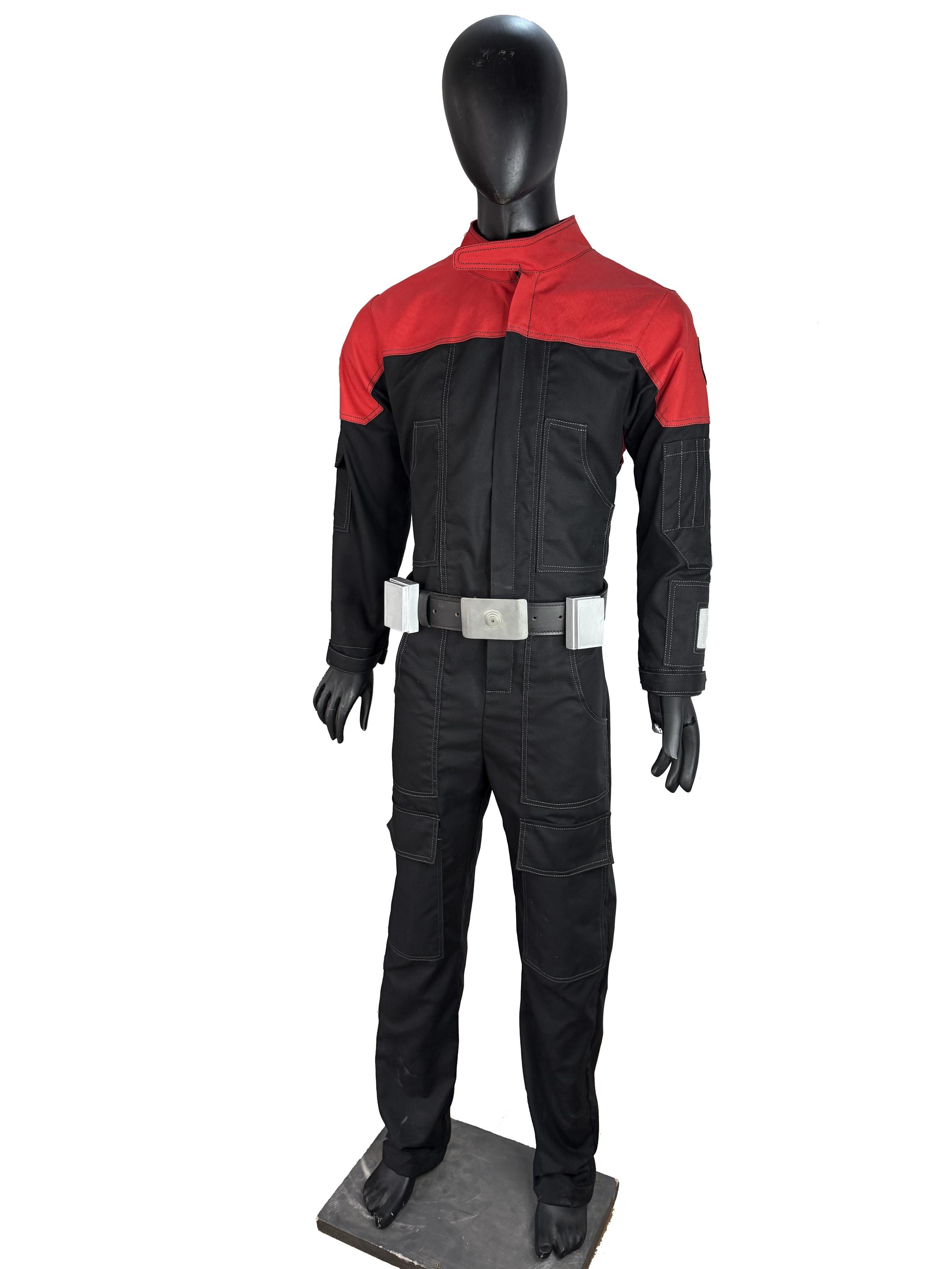 Pilot Suit with leather belt inspired by Cassian andor Season 2
