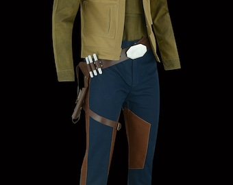 Star war inspiriertes benutzerdefiniertes Konzept Fluganzug, Buch von Boba Fett Kostüm Cosplay Outfit.