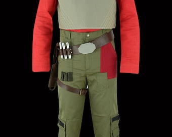 Star war inspiriertes benutzerdefiniertes Konzept Fluganzug, Buch von Boba Fett Kostüm Cosplay Outfit.