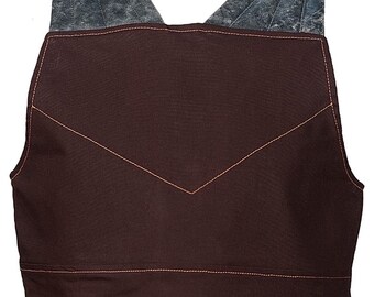 Inspirado en el chaleco mandaloriano de Star War, el chaleco de disfraz de Boba Fett.