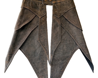 Inspired by star wars Book of boba fett the Mandaorian Leather kama.