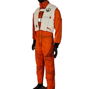 Inspired By SW Poe Dameron Resistance Pilot cosplay costume from Star Saga, x wing, rebels legion, resistance alliance, Galactic rebellion