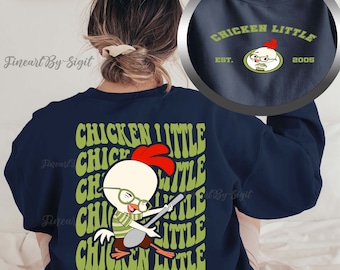 Shirt Disney Chicken Little, Shirt Chicken Little Kostuum, Shirt Chicken Little Verjaardag, T-shirt Chicken Little, Shirt Disneyland Trip, Shirt Disney Family