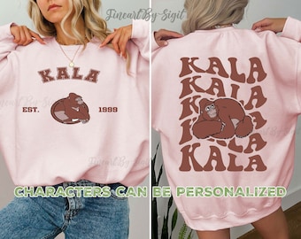 Tarzan Kala Sweatshirt, Disney Tarzan Team Shirt, Tarzan Kala Fan Shirt, Kala Birthday Shirt, Disneyland Trip Outfit, Disney Family Shirt