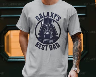 Darth Vader Galaxy's Best Dad Shirt, Darth Vader T-shirt, Star Wars Dad Squad Comfort Colors Shirt, Star Wars Awesome Dad Hoodie, QSA409