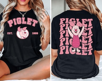 Winnie the Pooh Piglet Costume Shirt, Disney Piglet Sweatshirt, Winnie the Pooh Team Shirt, Disney Piglet Party Outfit, Disney Family Shirt