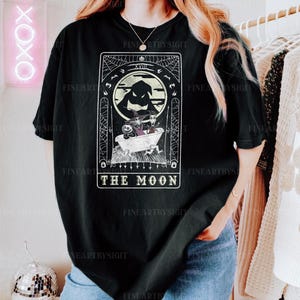 Nightmare Before Christmas The Moon Card Shirt, Boogie's Boys Lock Shock Barrel Shirt, Nightmare Before Christmas Shirt, Disney Trip, HC0779