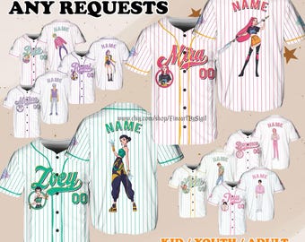 Cazadores de demonios Huntrix Saja Boys Jersey, Saja Boys Team Jersey, Huntrix Group Jersey, Mira Rumi Zoey Gift, Abby Jinu Mystery Romance Shirt