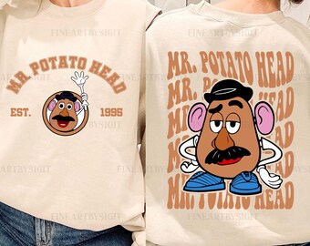 Toy Story Mr Potato Head Sweatshirt, Disney Mr Potato Fan Shirt, Mr and Mrs Potato Couple Shirt, Toy Story Team Shirt, Disney Family Shirt