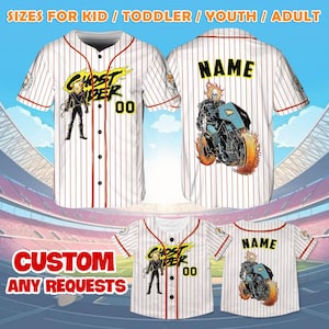 Johnny Blaze Jersey - Etsy Johnny Blaze Jersey - Etsy