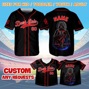 Star Wars Villain Jersey Shirt, Star Wars Baseball Jersey, Darth Vader  Jersey, Palpatine Darth Maul Jersey, Disney Trip Shirt, QJ60B