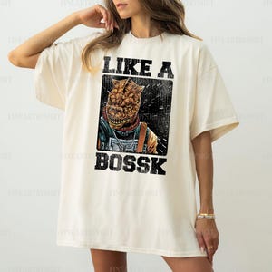 Star Wars Bounty Hunter Like a Bossk Graphic Shirt, Star Wars Hoodie For Family, Star Wars Party Gift, Star Wars Disneyland T-shirt, HB0276