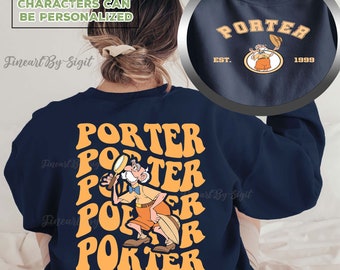Camiseta de Tarzán Porter, sudadera de Porter, camiseta de la película Tarzán de Disney, camiseta de regalo de Tarzán, camiseta de Terk Gorilla de Disney