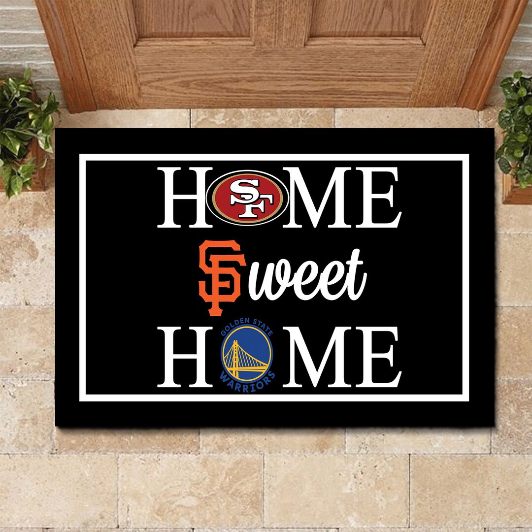 Custom House Divided Home Sweet Home Doormat College Football Etsy