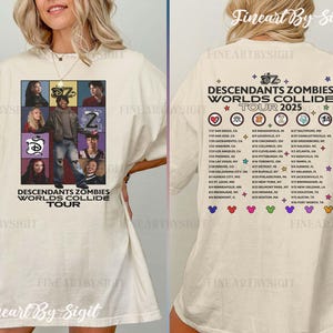 Descendants Zombies Worlds Collide Tour Mekonnen Knife Shirt, Descendants Zombies Worlds Collide Tour Outfit, Zombies Mekonnen Tee, THA266