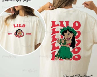 Disney Lilo Summer Vibe Shirt, Lilo and Stitch Hawaii Shirt, Lilo Costume Sweatshirt, Lilo and Stitch Matching Shirt, WDW Trip Shirt