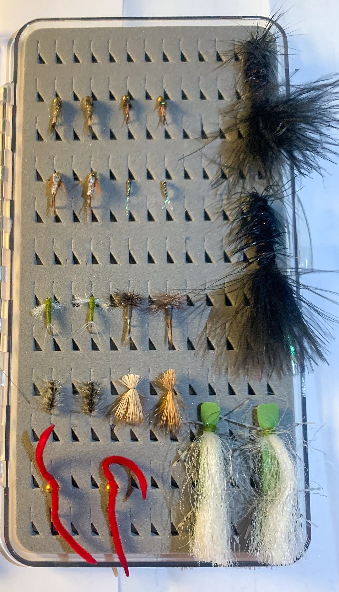Fly Fishing Assortment 20pcs Trout Fly Assortment Etsy