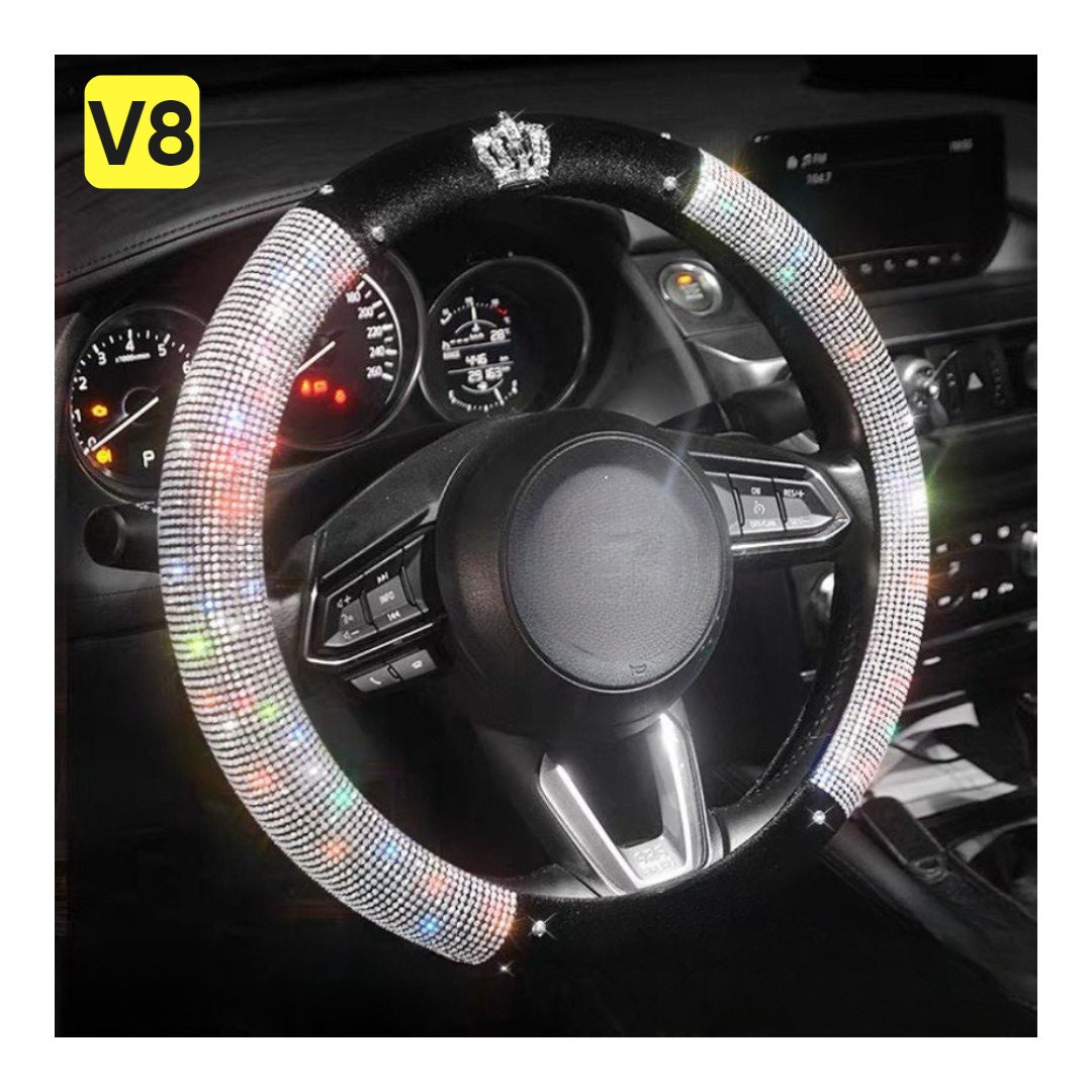 Must Being Dreaming Inspired Rhinestone Steering Wheel Cover – Style Babes