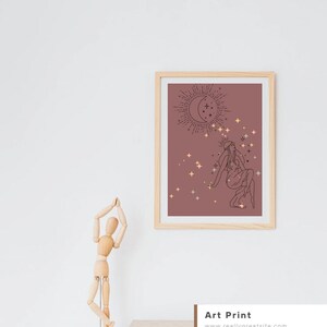 Celestial Goddess Wall Art