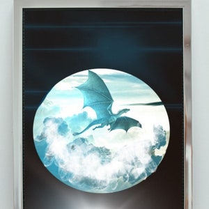 Dragon Moon Wall Art