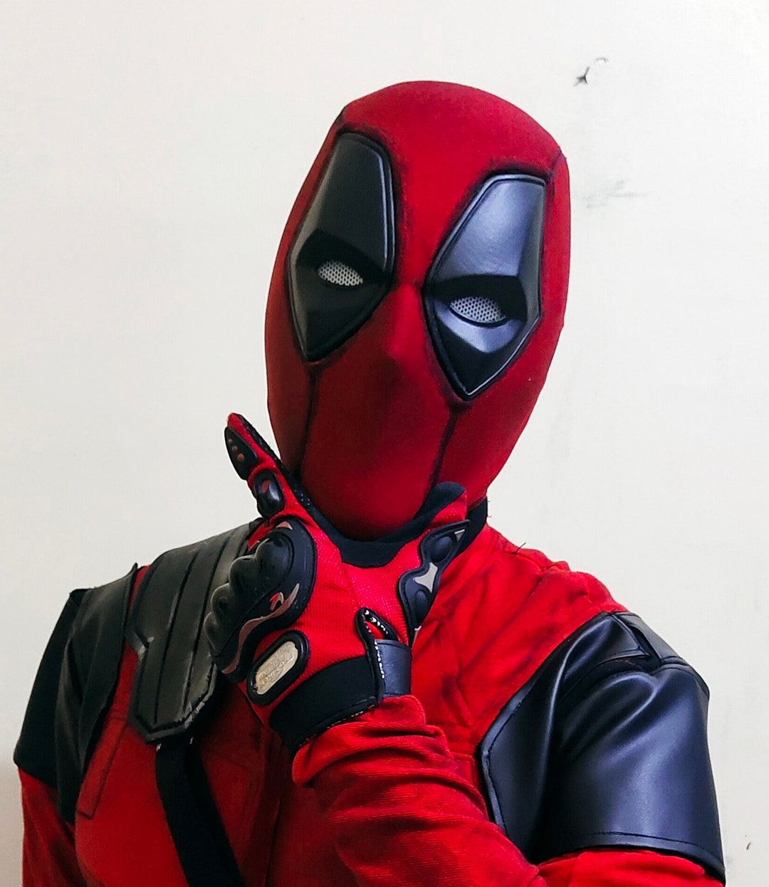 Deadpool Faceshield/deadpool Mask/ Deadpool Cosplayz - Etsy
