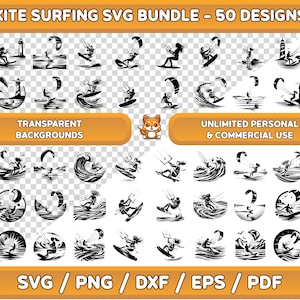 Kite-Surfen-Svg-Bundle, Strand-Svg, Kite-Surfen-Svg, Sommer-Svg, Ozean-Svg, Surf-Svg, Kite-Surfen png, Kite-Surfen-Clip-Art, Urlaub-Svg