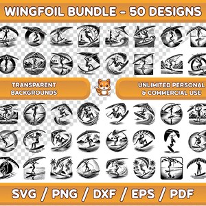 Wingfoil svg Bundle, Wellen svg, Strand svg, Sommer svg, Wingfoil png, Beach Vibe svg, Ocean Wave svg, Wingfoil, Wingfoil Wandkunst, Sommer png