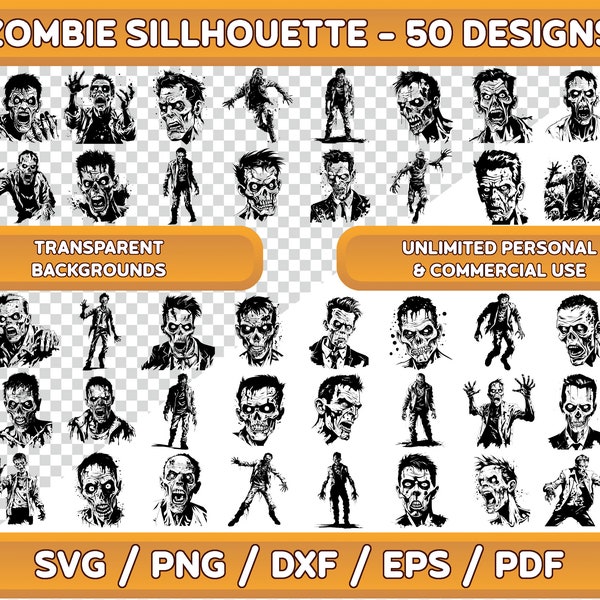 Zombie svg Bundle, Zombie, Horror Cut Files, Zombie png, Zombie Clipart, Zombie svg, Halloween svg, Halloween png, Horror svg, Spooky svg.