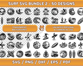 Surf svg Bundle 2, Surfboard svg, waves svg, beach svg, summer svg, surfing svg, beach vibes svg, ocean wave svg, summer vibes svg, surf svg