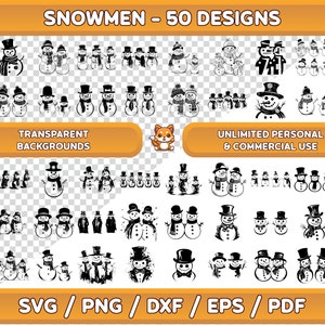 Snowman Svg Bundle, Snowman Face Svg, Snowman png, Snowman Clipart, Snowman Ornament svg, Snowman Cricut, Cute Snowman Face svg,Snowman Card