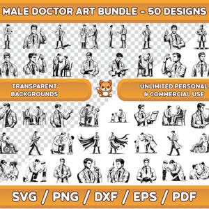 Mannelijke arts kunstbundel, mannelijke arts svg, mannelijke arts png, mannelijke arts clipart, mannelijke arts kunst aan de muur, mannelijke arts digitale kunst, Dr svg, Dr png