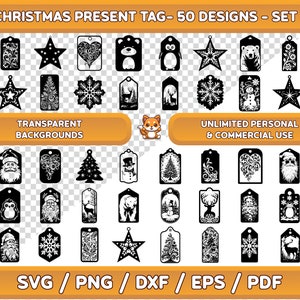 Christmas Gift Tag svg Bundle, Christmas Present svg, Xmas tag, Present Tag svg, Gift Tag png, Christmas Decor, Christmas svg, Present Tags