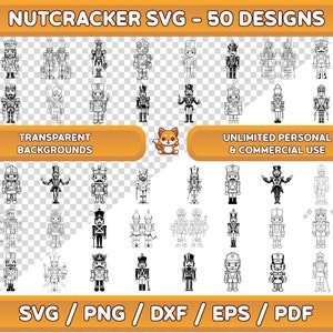 Nussknacker svg Bundle, Nussknacker svg, Nussknacker png, Nussknacker Clipart, Weihnachtsdekor svg, Weihnachtsverzierung, Weihnachtssvg, Nussknacker