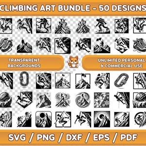 Bergbeklimmen bundel, bergbeklimmen svg, bergbeklimmen png, bergbeklimmen clipart, klimmen digitale kunst, kunst aan de muur klimmen