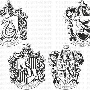 Ravenclaw Hogwarts House 2 SVG — KnotGrowingUp Designs