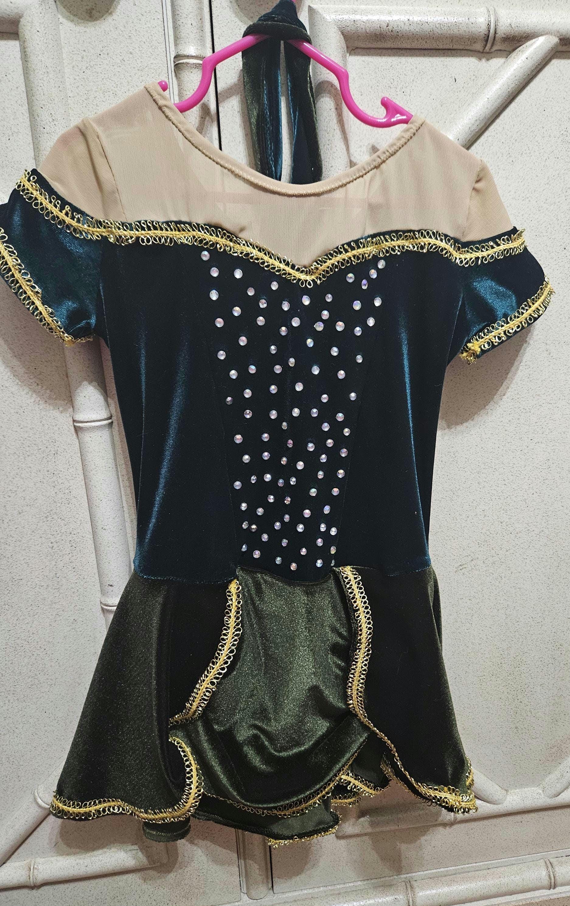 Black Velvet Irish Dance Skirt Black Velvet High Waisted Skirt 2025