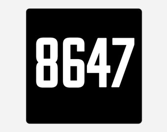 8647 Solidarity America Car Magnet | 3"x3" or 4"x4" Bumper Magnet Decal | Fridge or Door Magnet | Durable PVC-Free