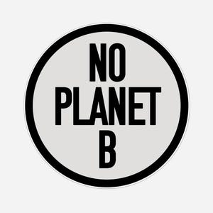 2er-Pack No Planet B Magnet | Rundes 3 &quot;x 3 &quot;oder 4 &quot;x 4&quot; Auto -Stoßmagnet | Outdoor Langlebig | Öko-aktivist Geschenk | Klima-Aktionsunterstützerprotest