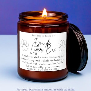 Gift for Vet Tech Gift for Veterinarian Candle Vet Tech Week Pet Lover Dog Walker Groomer Vet Assistant VMD Gift Vet Reception Litter Box
