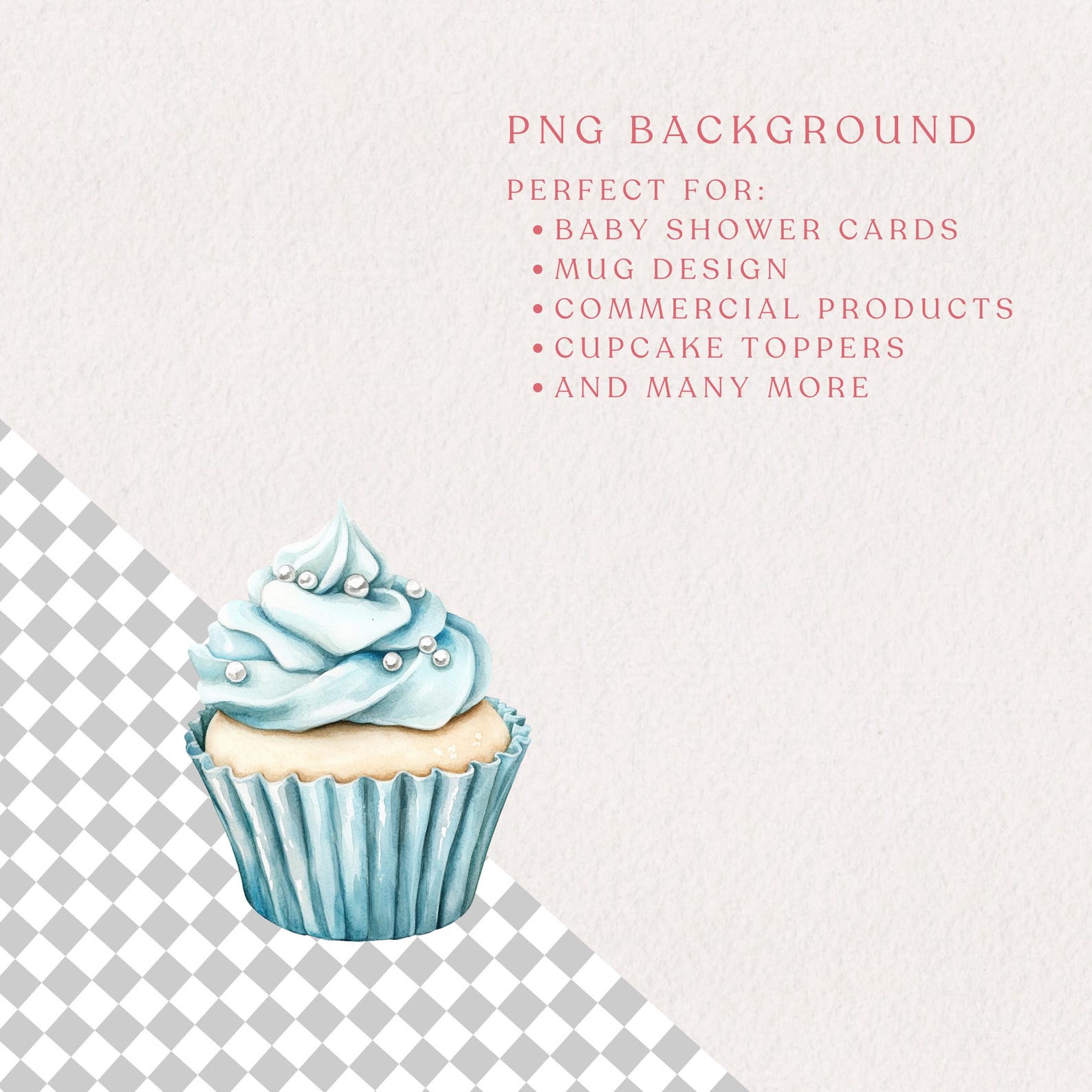 Watercolor Birthday Cake Clipart, Blue Cake, PNG, Digital Stickers ...