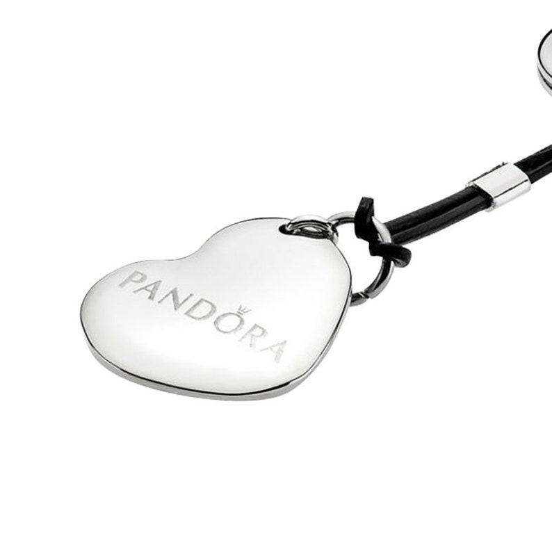 Pandora Silver Heart Pandora Clasp Opener/key Ring Etsy