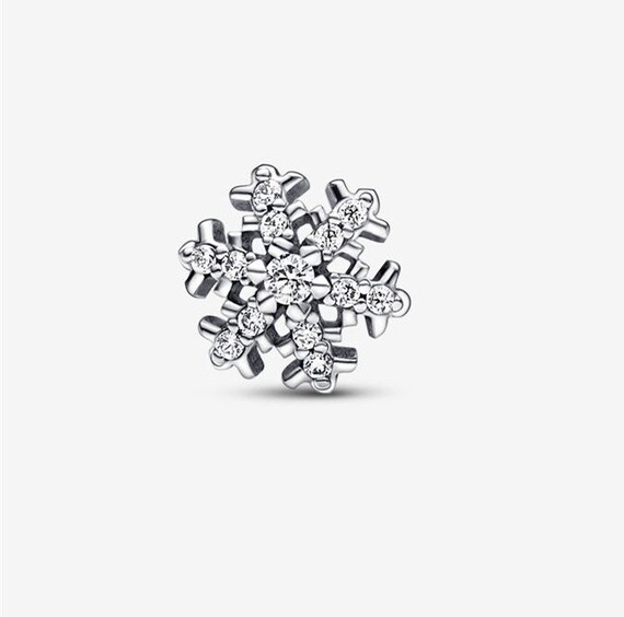 Sparkling snowflake 2024 stud earrings pandora