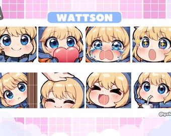 Apex Legends - Wattson Emotes, FPS Emotes, Chibi Emotes for Twitch/Discord/Youtube
